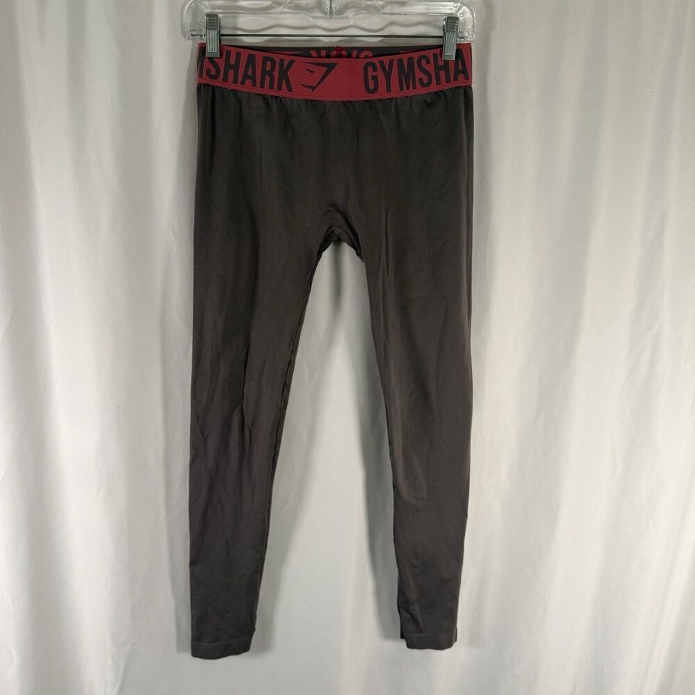 Gymshark Leggings Women's Medium Grey Pull On 25" Inseam Stretch